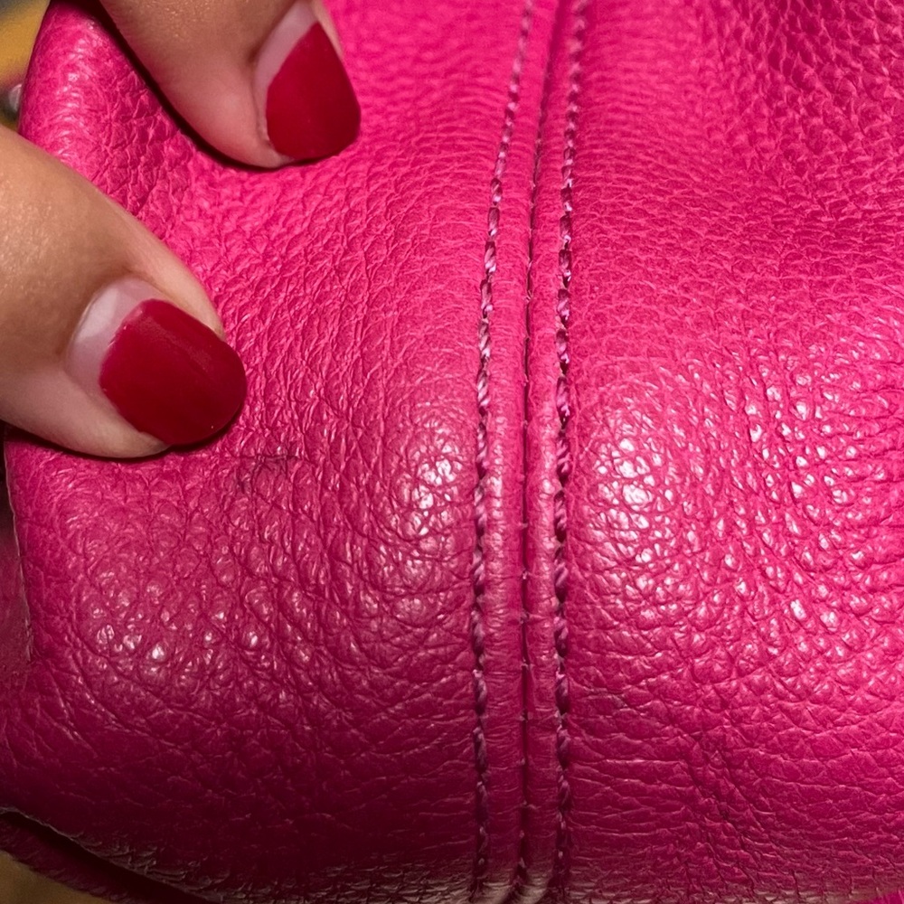Michael Michael Kors Hot 2001 Pink Leather Jet Set Shoulder Bag Crossbody - Picture 5 of 16